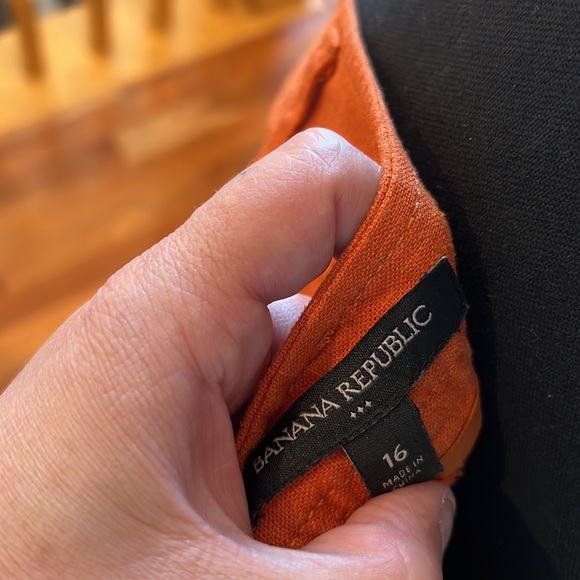 Banana republic factory size 16 linen skirt - Picture 5 of 6